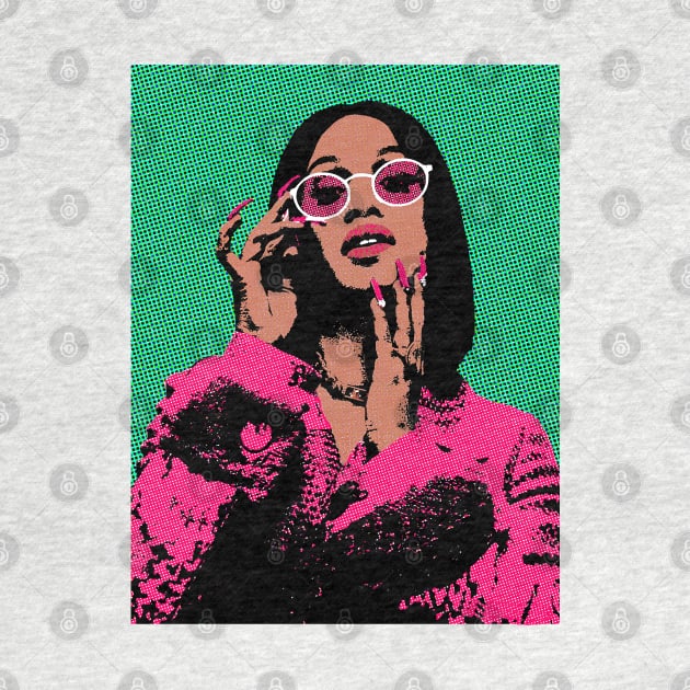 Cardi B pop art by weenoliumco